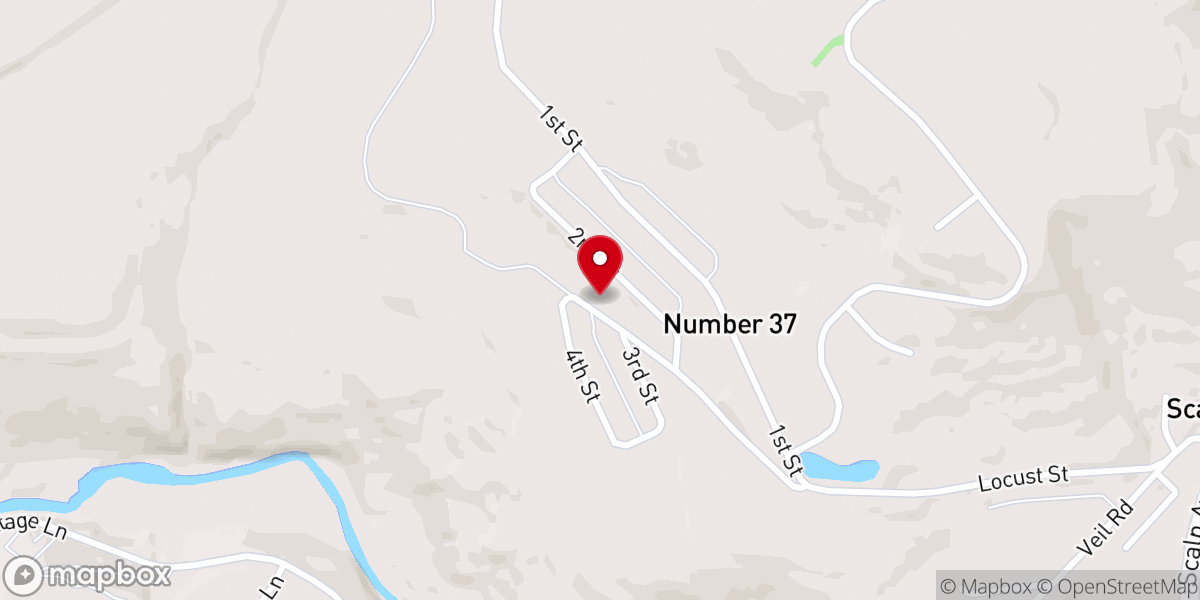 Map showing location of Marc Services Inc