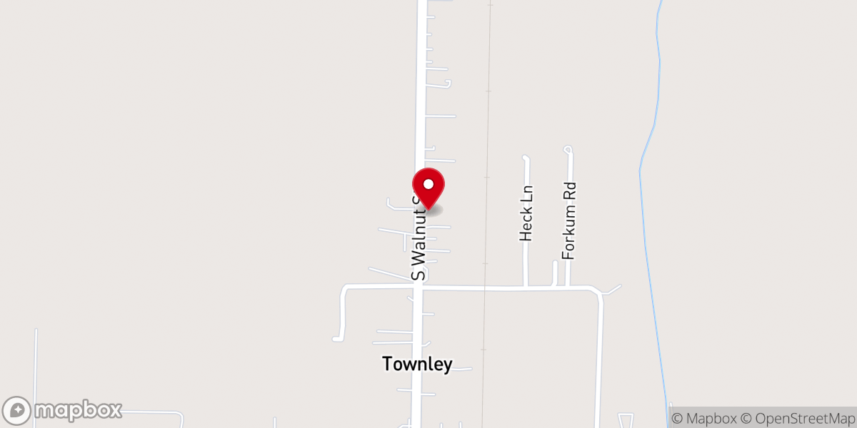 Map showing location of New Beginning Christian Outreach