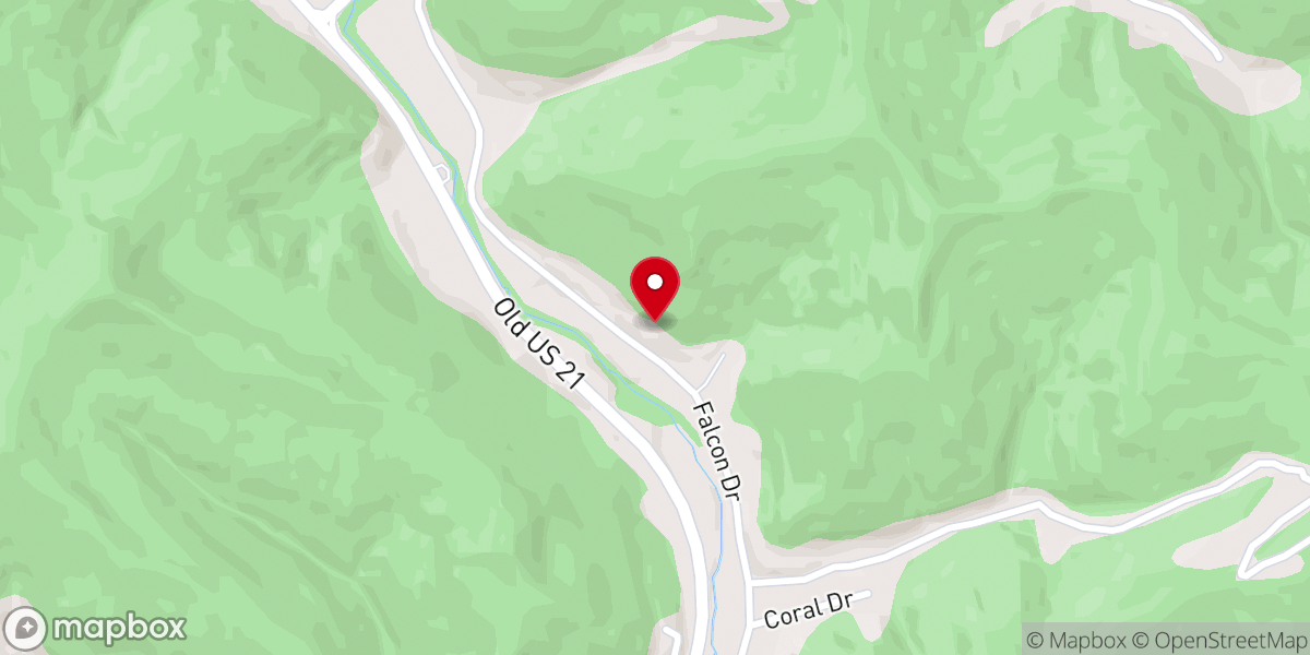 Map showing location of Community Mission Church