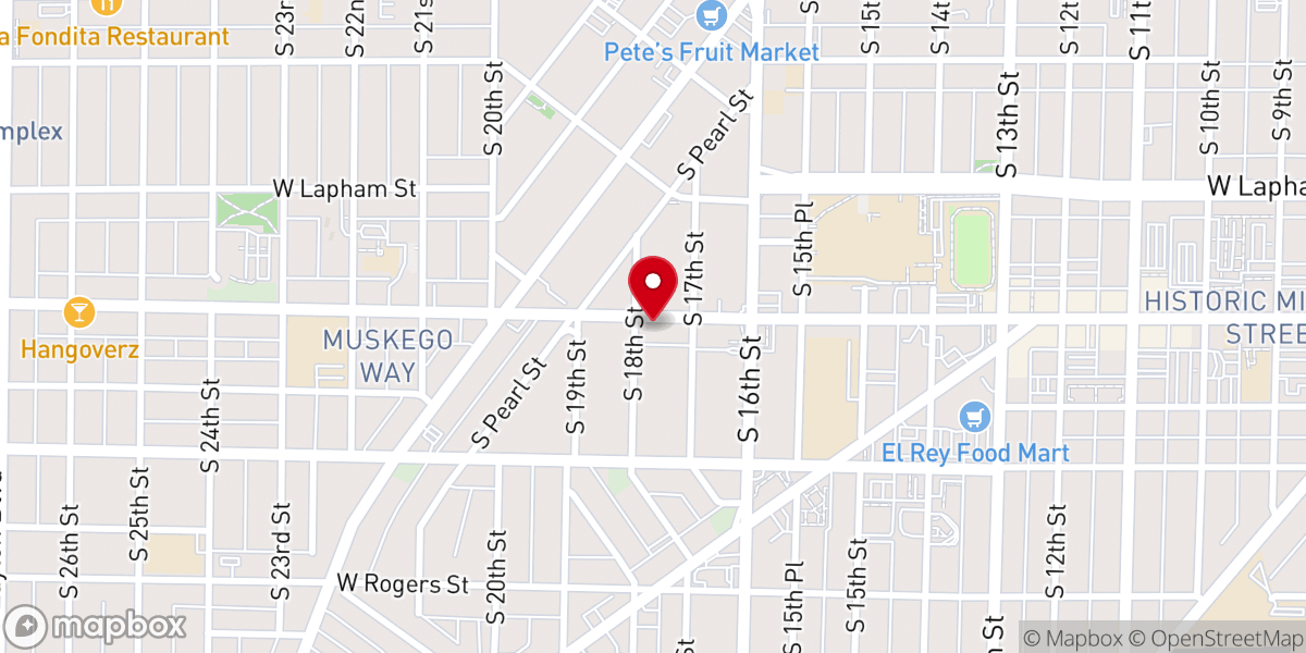 Map showing location of Iglesia De Dios Pentecostal Mi La Nuava Jerusalem Inc