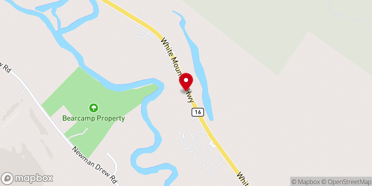Map showing location of CrossRoads Church