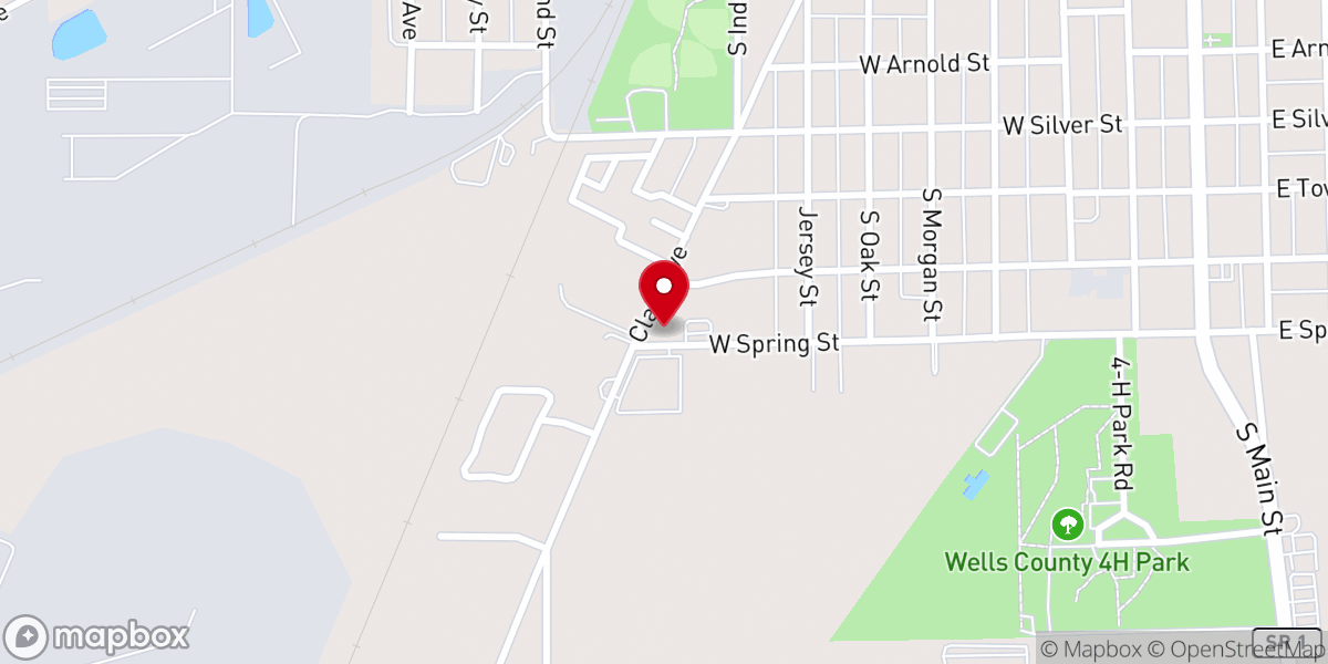 Map showing location of First Church of Christ