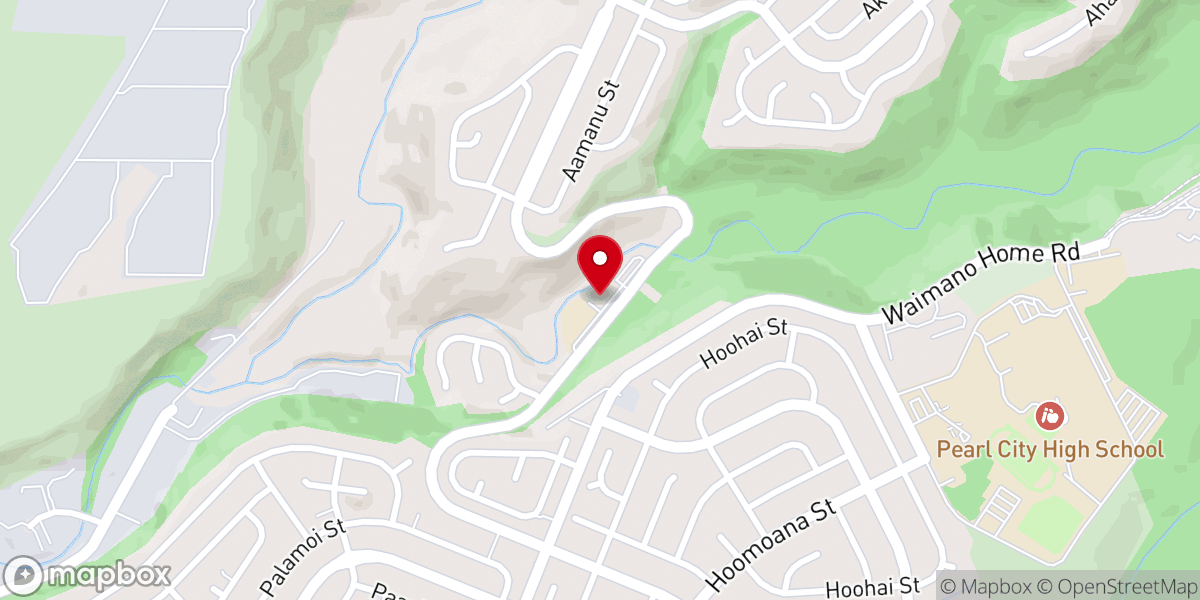Map showing location of Leeward Community Church