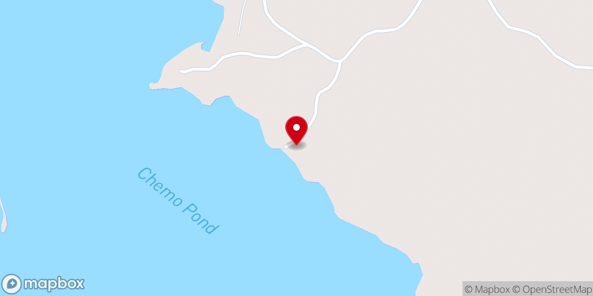 Map showing location of Crossroads Christian Camp