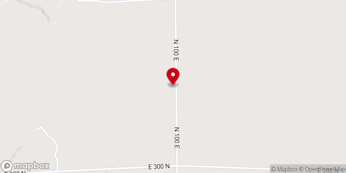 Map showing location of Hickman Hights Church