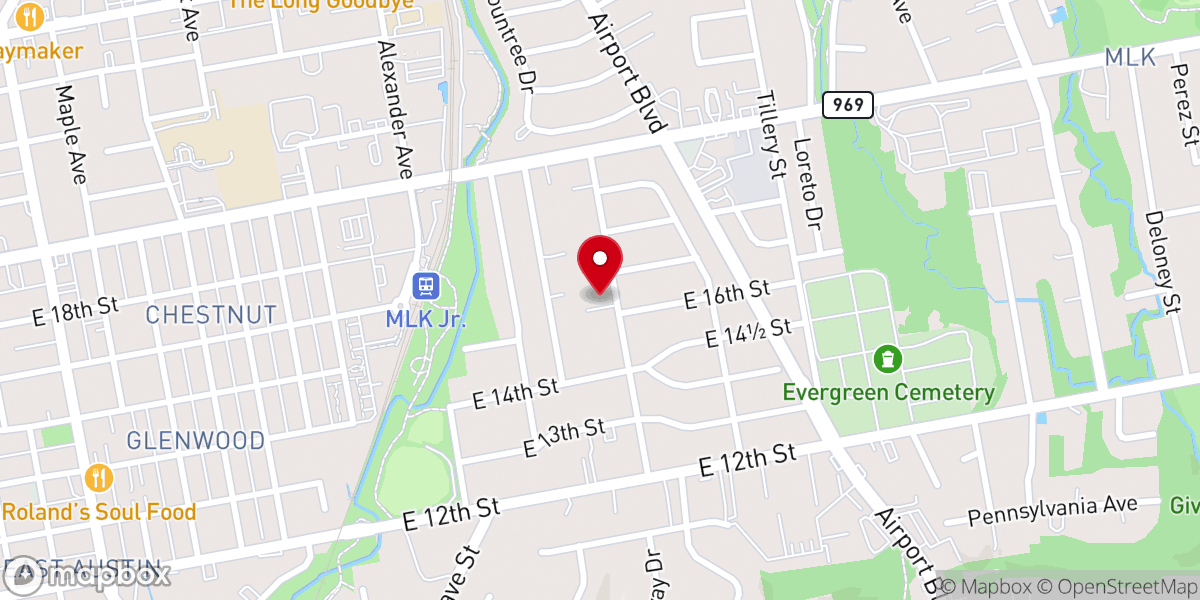 Map showing location of Church of the New Testament