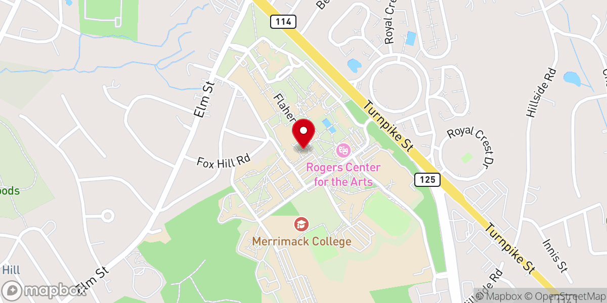 Map showing location of Cascia Hall