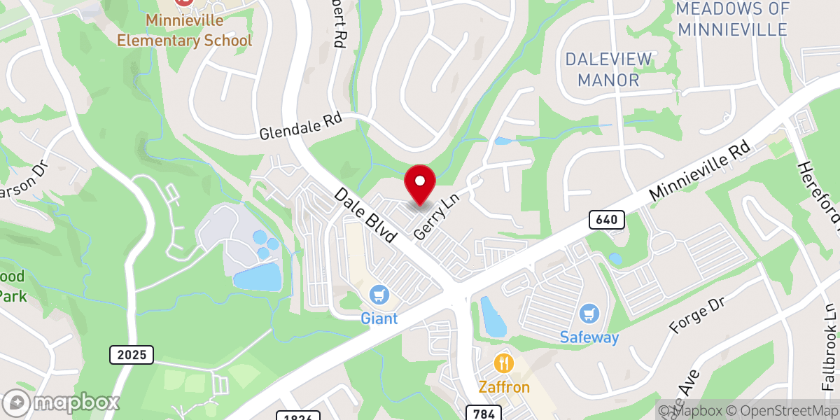 Map showing location of Freedom Fellowship Church