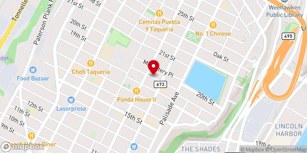 Map showing location of Iglesia Cristiana Dios De Amor