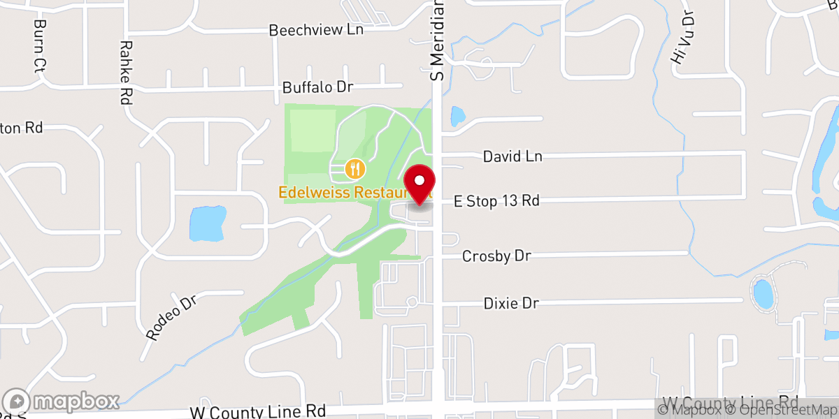 Map showing location of Southwood Assembly of God