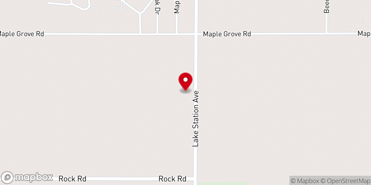 Map showing location of Christ Community Church