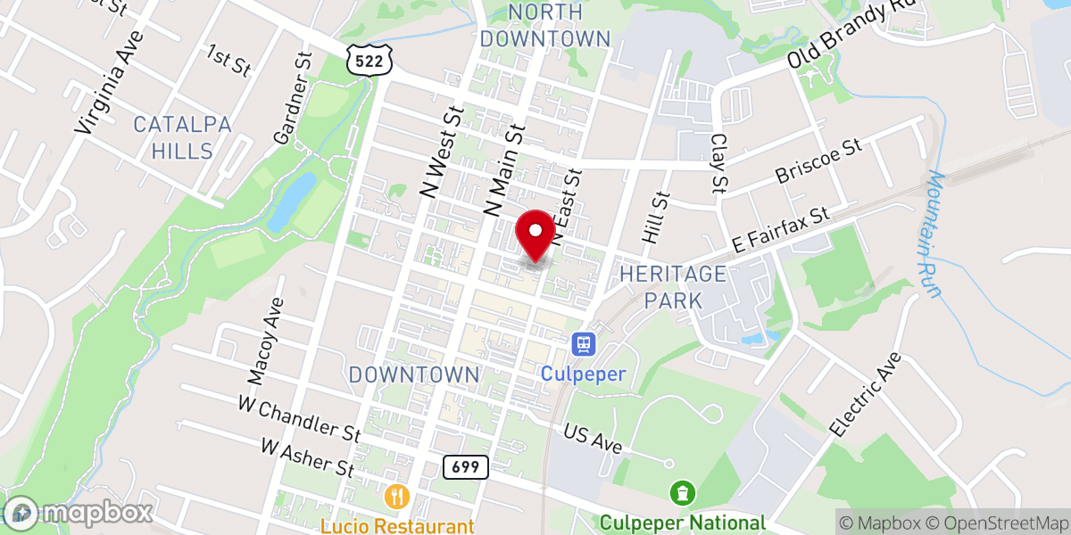 Map showing location of Middle Man Ministries