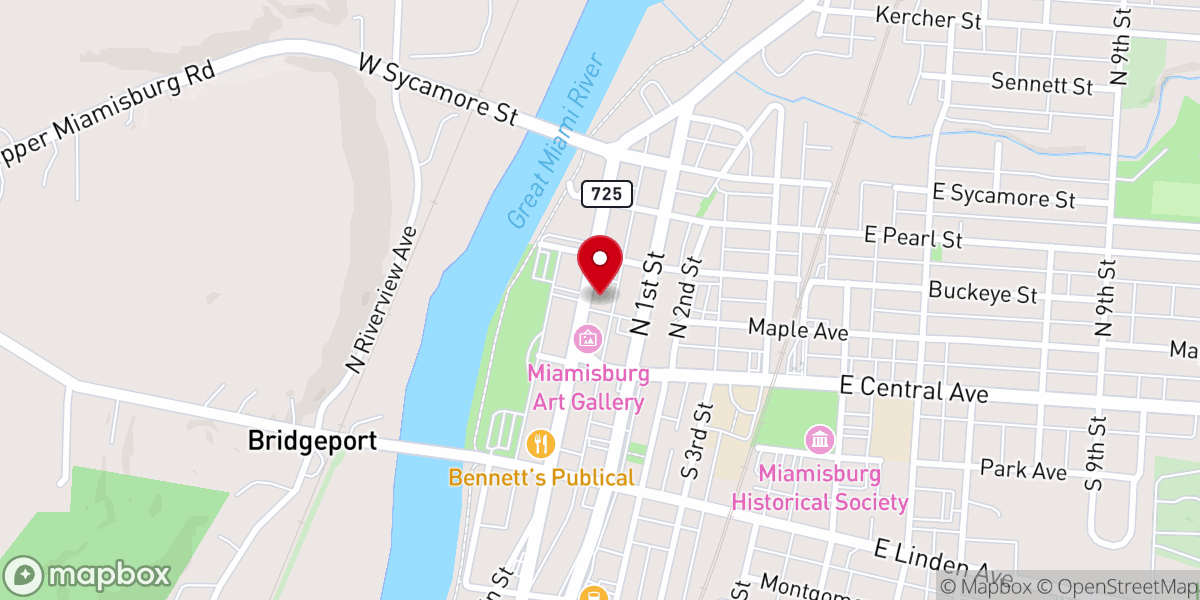 Map showing location of St. Michael's Custom Rosaries & Religious Art