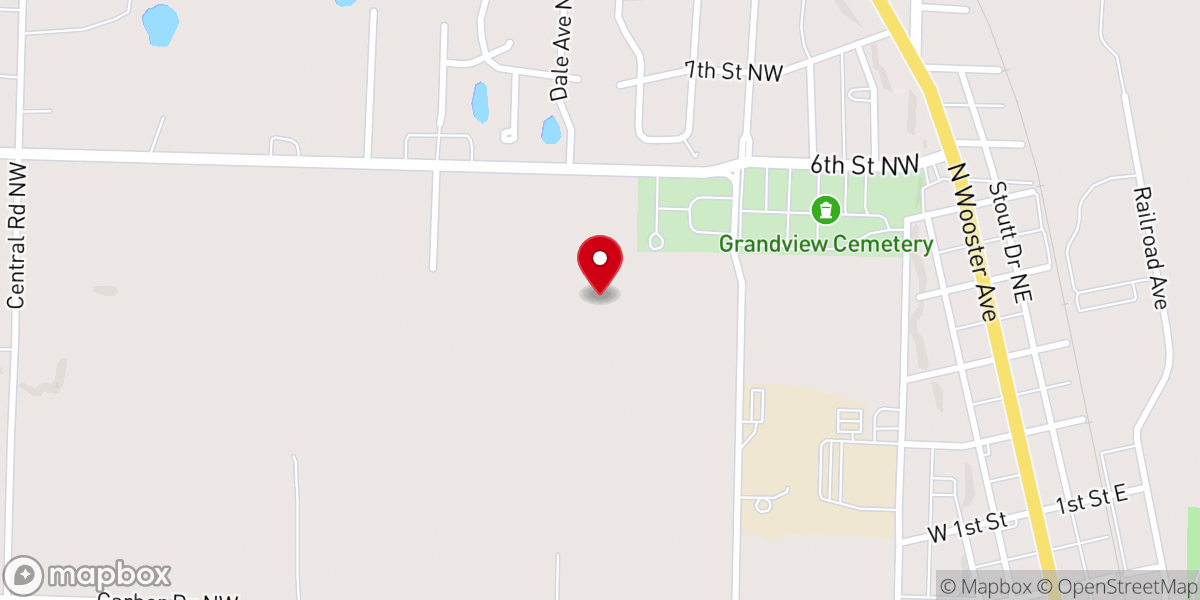 Map showing location of SWN Ministries Inc