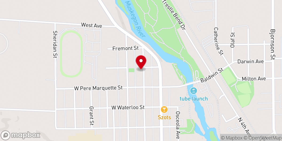 Map showing location of St Mary Catholic School