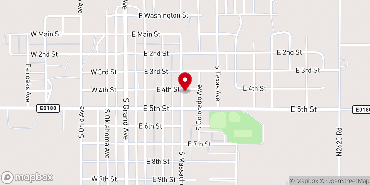 Map showing location of Saint Cornelius Catholic Church