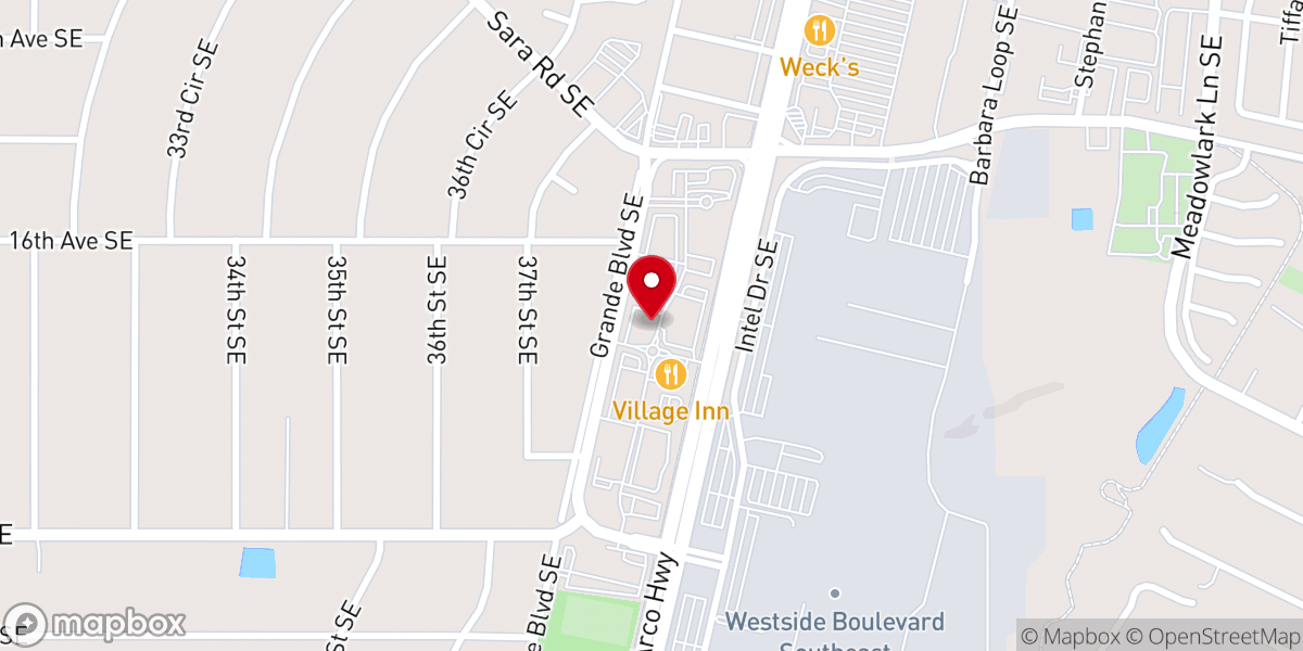 Map showing location of Real Church