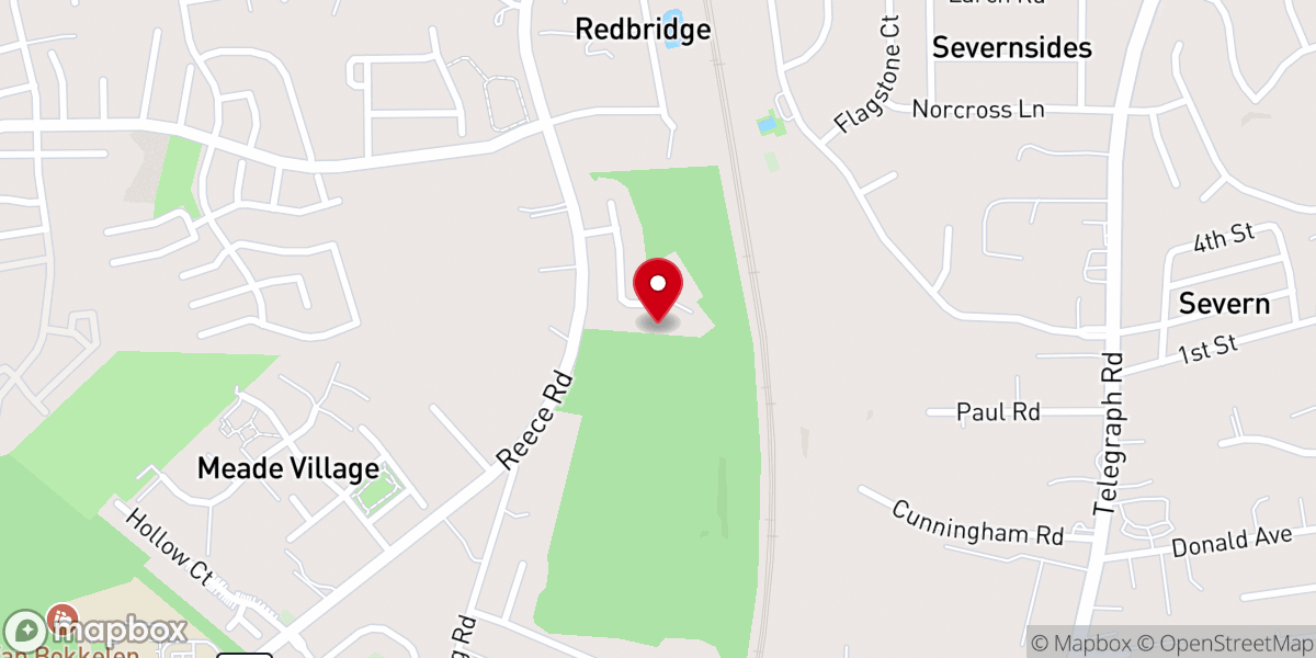 Map showing location of Favorlife Church