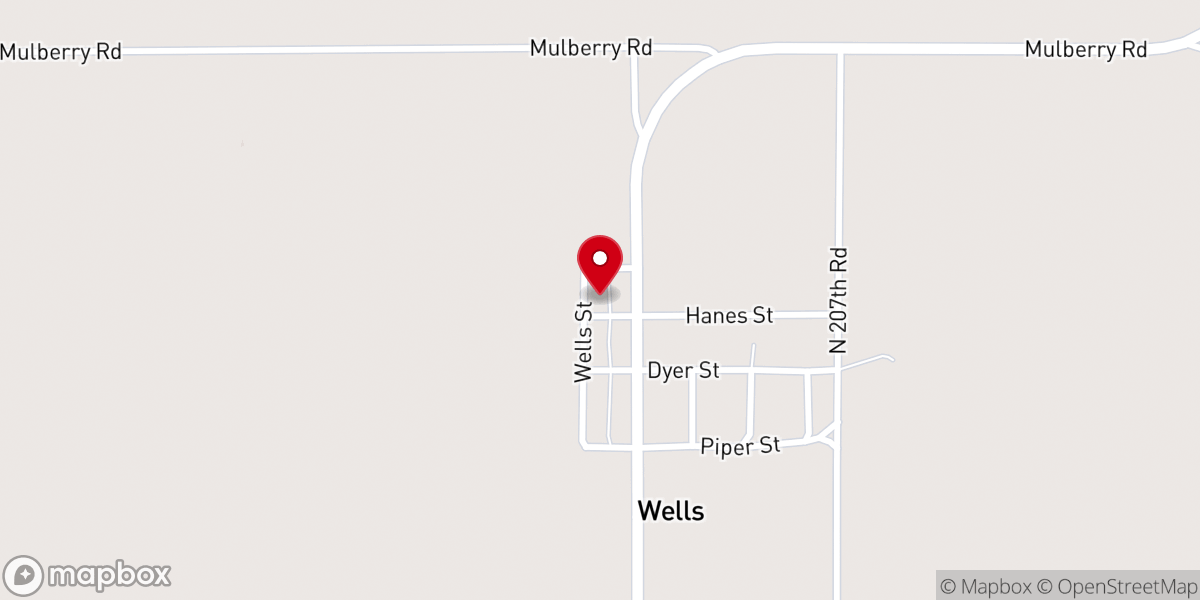 Map showing location of Sunset Spiritualist Church