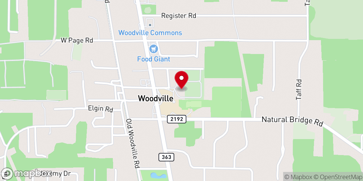 Map showing location of White Church