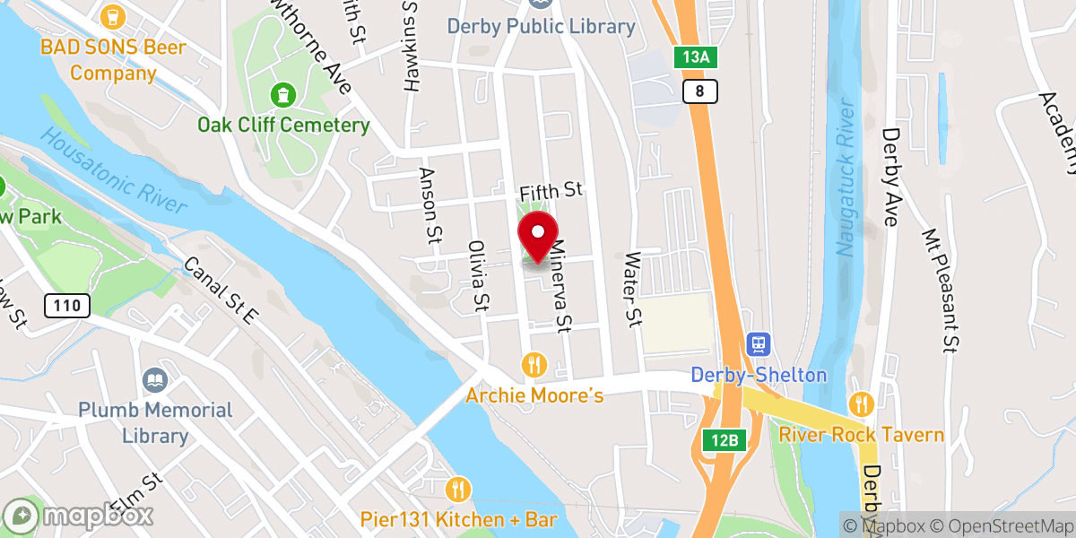 Map showing location of New beginnings Church of God