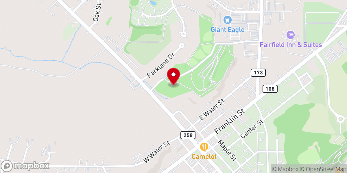 Map showing location of Abba Christian Church