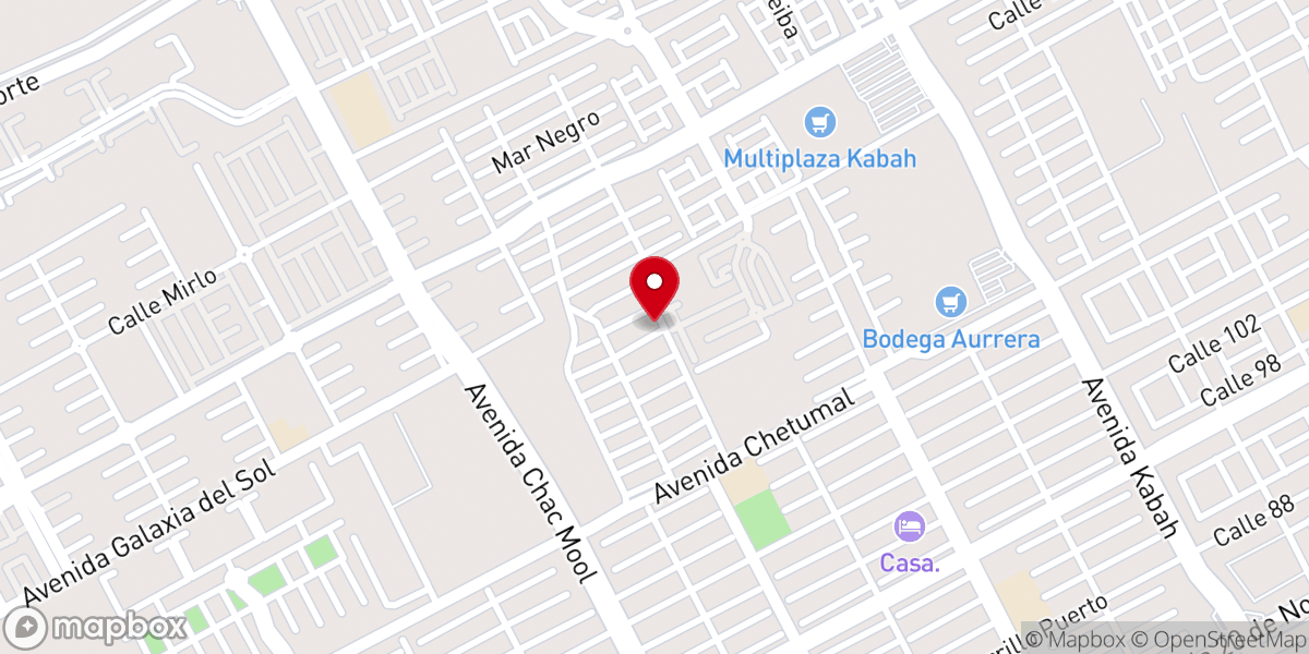Map showing location of Iglesia Llamada Final de las Asambleas de Dios