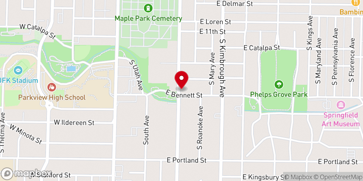 Map showing location of New Testament Christian Church