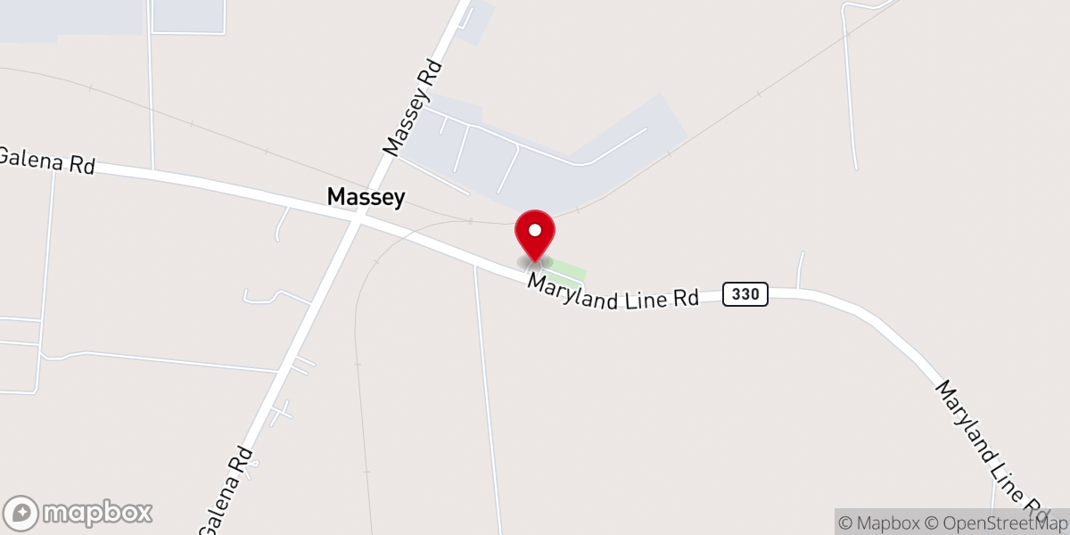 Map showing location of St Clement's Episcopal Church