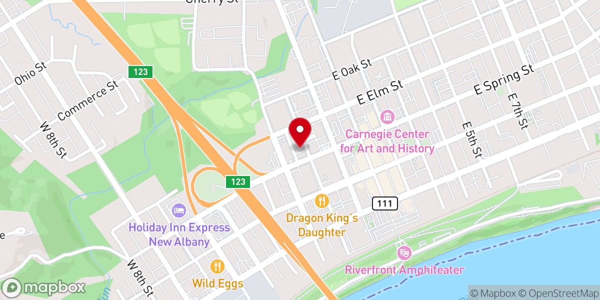 Map showing location of Pleasant Home Southern Baptist Church