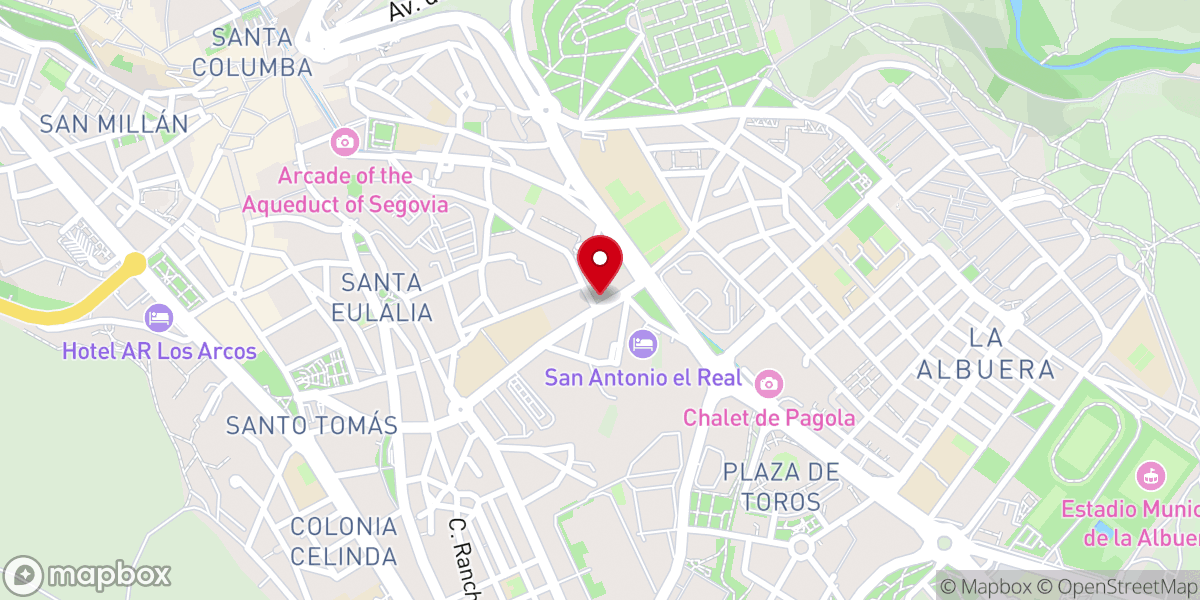Map showing location of Monasterio de la Humilde Encarnación (Monjas Agustinas)
