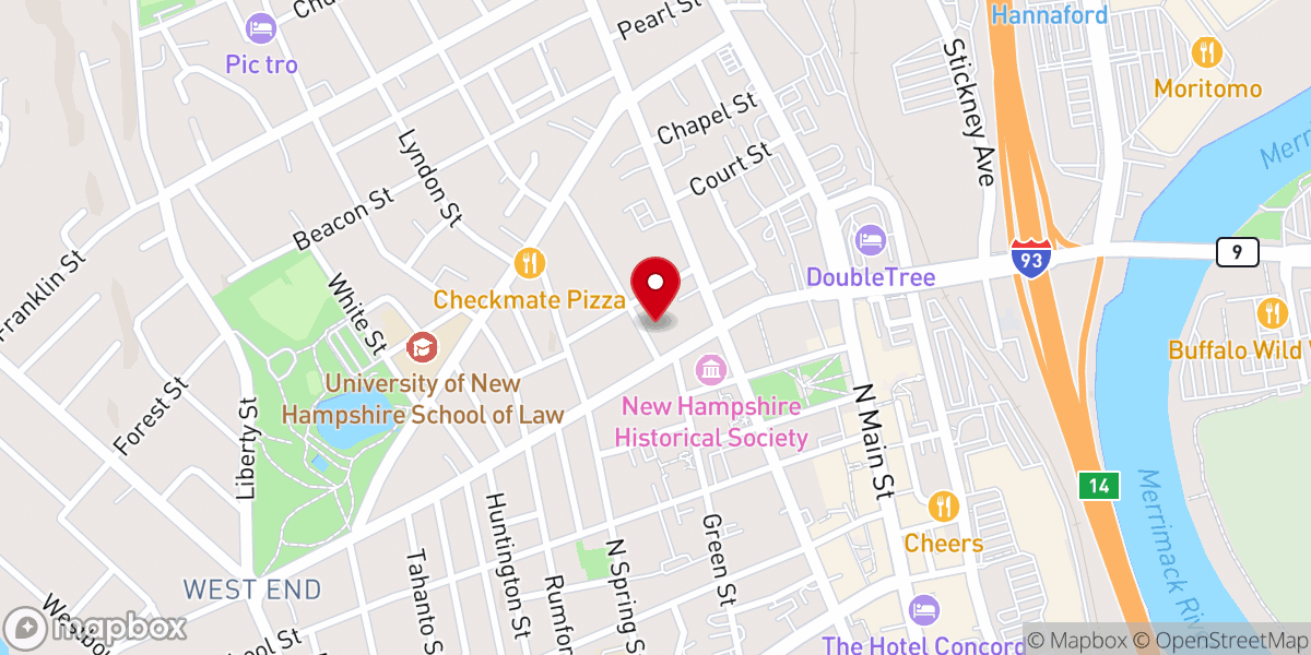 Map showing location of Dormition of the Theotokos Orthodox Christian Church