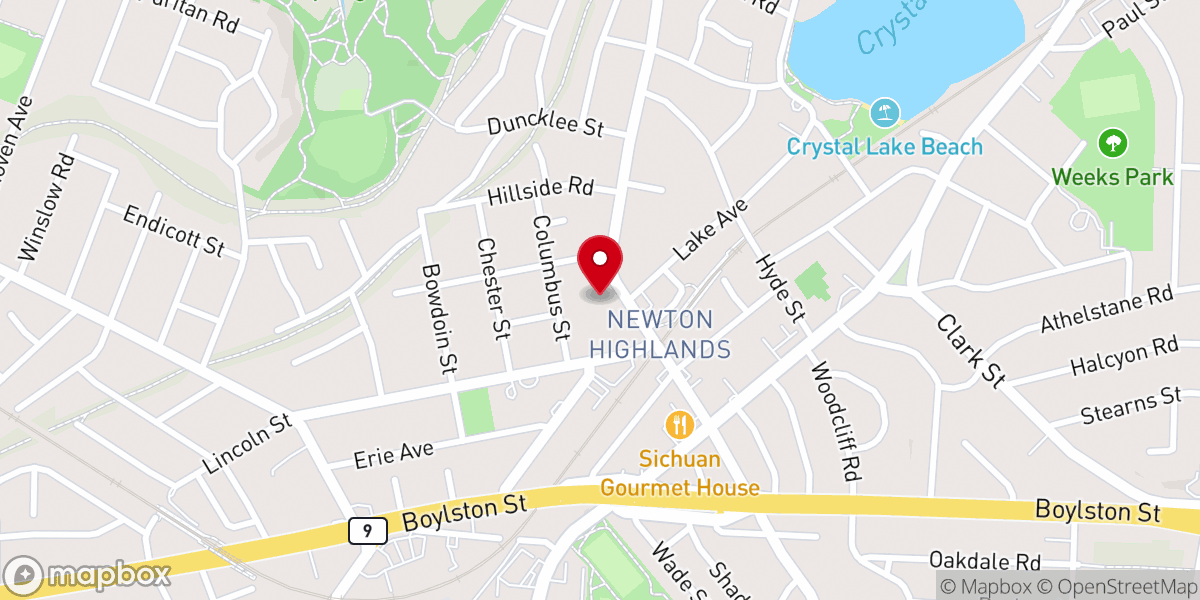 Map showing location of NewCity Church