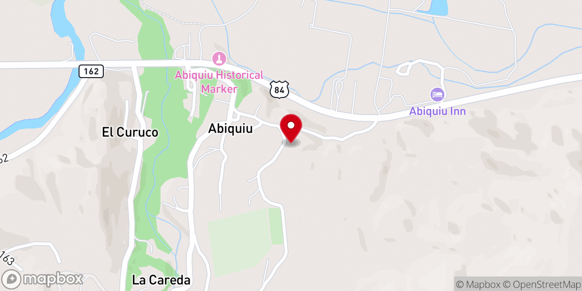 Map showing location of Penitente Morada