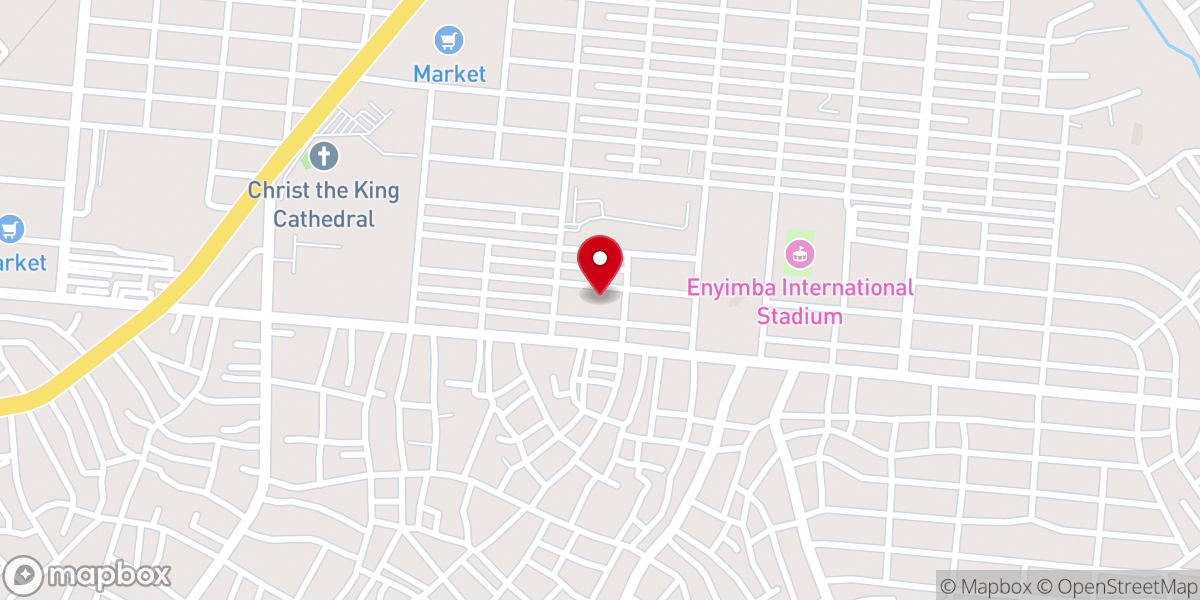Map showing location of St Matthew's Anglican