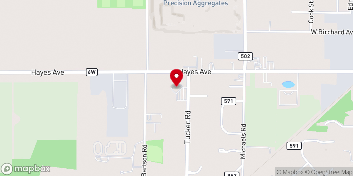 Map showing location of New Beginnings Outreach Ministries