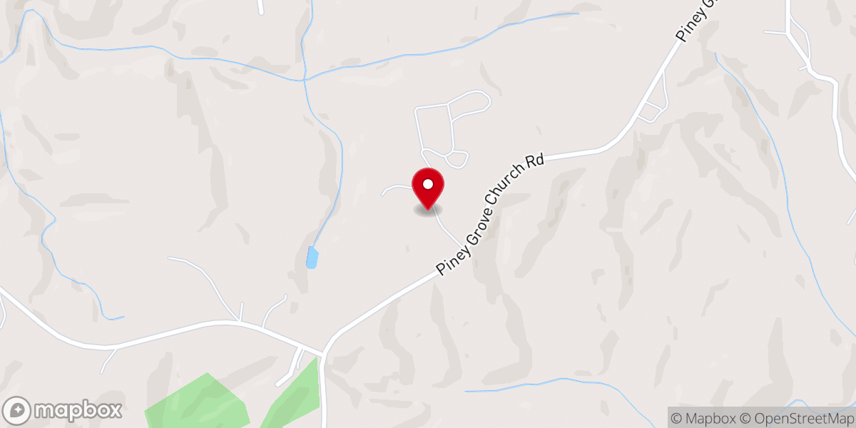 Map showing location of Stewarts Wood Products