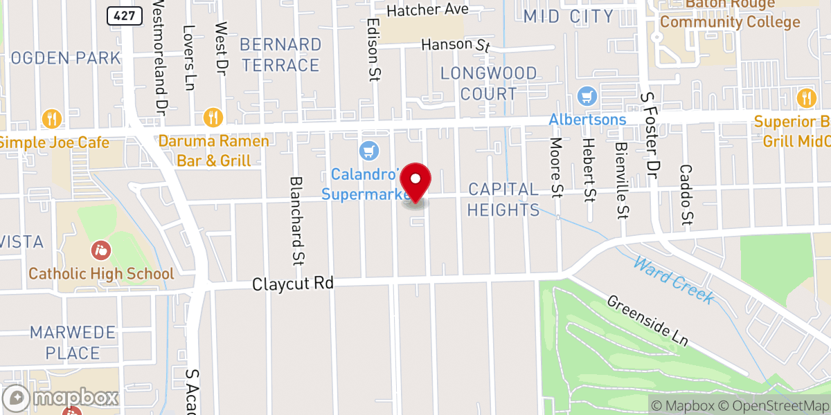 Map showing location of Ingleside United Methodist Church