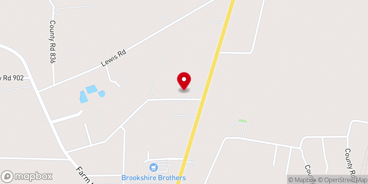 Map showing location of Buna United Pentecostal