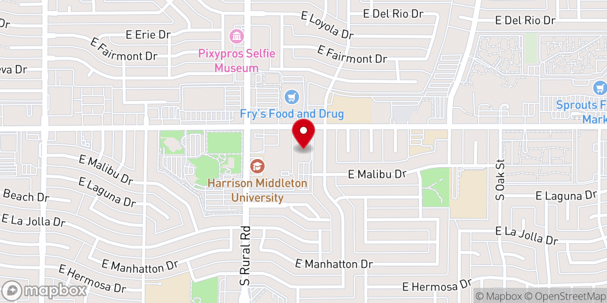 Map showing location of Citypoint Church