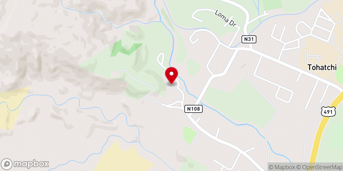 Map showing location of Saint Mary Church