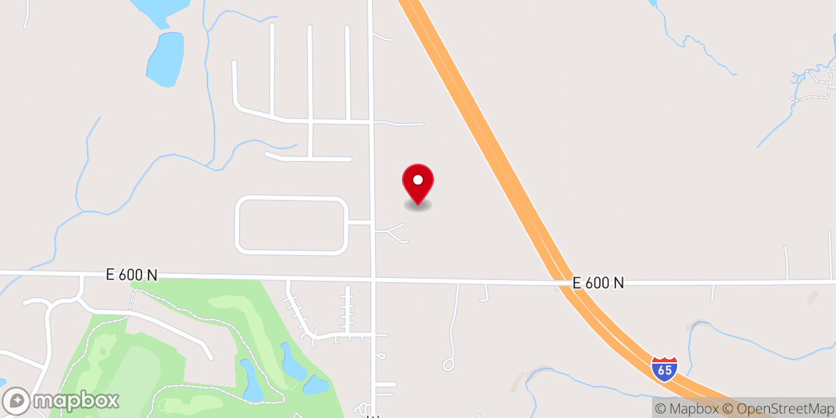 Map showing location of West Lafayette Apostolic Christian Church