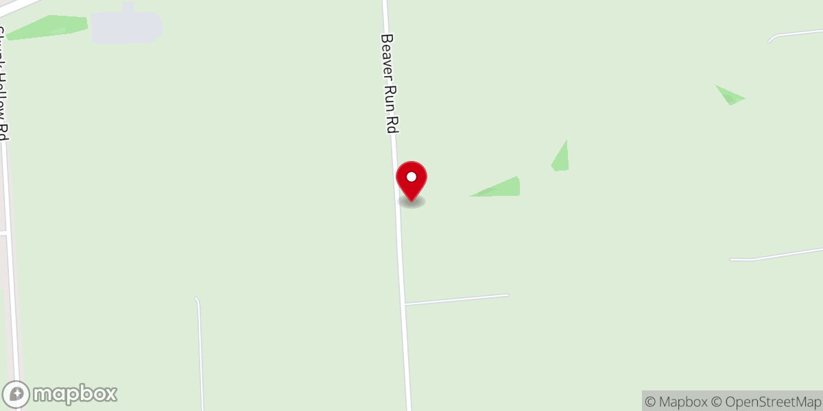 Map showing location of Old Order Mennonite Church