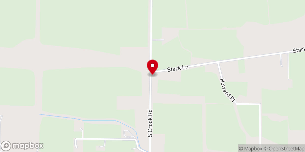 Map showing location of Country Church