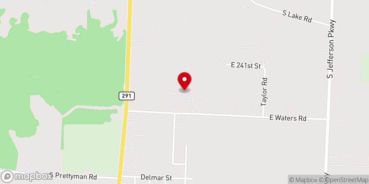 Map showing location of Cornerstone Community Church