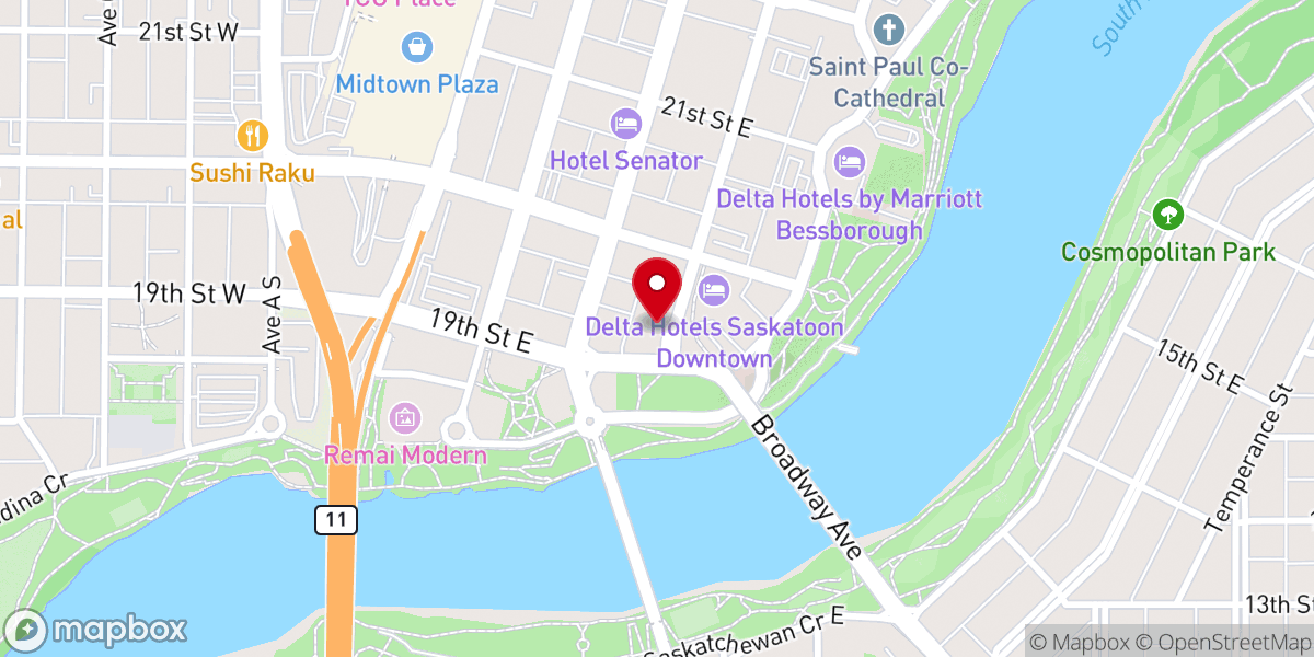Map showing location of Zion Lutheran Church