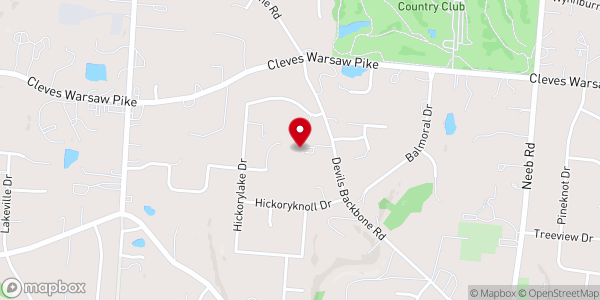 Map showing location of Saint Luke United Church