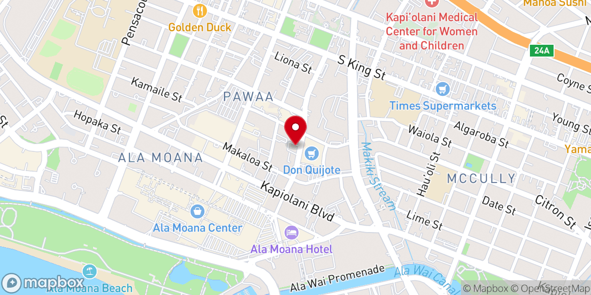 Map showing location of Sts. Peter & Paul Church