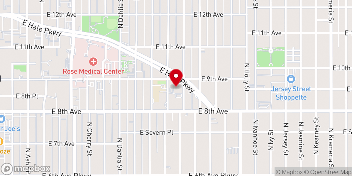 Map showing location of Friendship Baptist Church of Christ Jesus