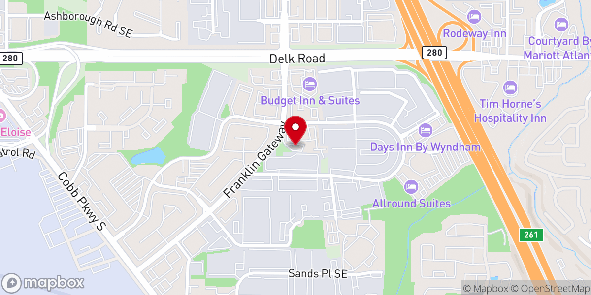 Map showing location of Bethesda Empowerment Center Inc